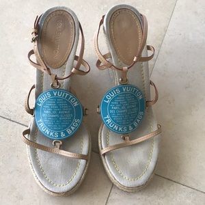 Louis Vuitton  wedges